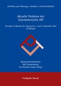 Cover: Aktuelle Probleme des Eisenbahnrechts XVI - Kovac