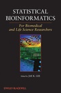 Cover: Statistical Bioinformatics - Wiley