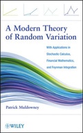 Cover: A Modern Theory of Random Variation - Wiley
