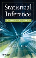 Cover: Statistical Inference - Wiley
