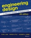 Cover: Engineering Design - Wiley