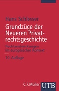 Cover: Grundz&uuml;ge der Neueren Privatrechtsgeschichte - UTB