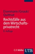 Cover: Rechtsf&auml;lle aus dem Wirtschaftsprivatrecht - UTB