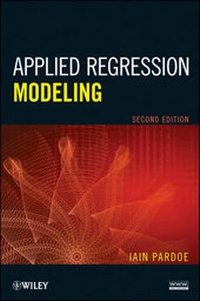 Enlarge image Cover: Applied Regression Modeling - Wiley