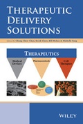 Cover: Therapeutic Delivery Solutions - Wiley