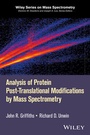 Cover: Analysis of Protein Post-Translational Modifications by Mass Spectrometry - Wiley