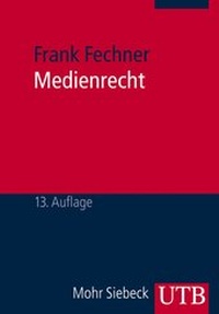Abbildung von: Medienrecht - UTB