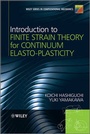 Cover: Introduction to Finite Strain Theory for Continuum Elasto-Plasticity - Wiley
