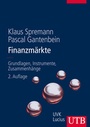 Cover: Finanzmärkte - UTB