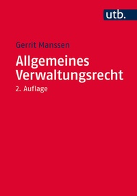 Abbildung von: Allgemeines Verwaltungsrecht - UTB