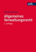 Cover: Allgemeines Verwaltungsrecht - UTB