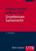 Cover: Grundwissen Sachenrecht - UTB