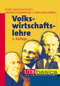 Cover: Volkswirtschaftslehre - UTB