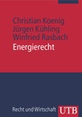 Cover: Energierecht - UTB