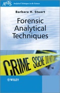 Cover: Forensic Analytical Techniques - Wiley
