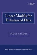 Cover: Linear Models for Unbalanced Data - Wiley