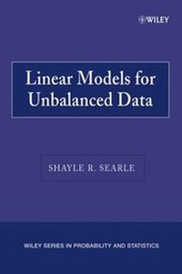 Enlarge image Cover: Linear Models for Unbalanced Data - Wiley