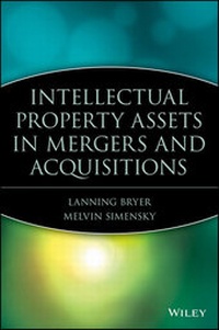 Enlarge image Cover: Intellectual Property Assets in Mergers and Acquisitions - Wiley