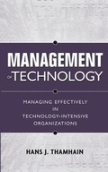 Cover: Management of Technology - Wiley