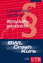Cover: Wirtschaftsprivatrecht - UTB