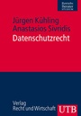 Cover: Datenschutzrecht - UTB