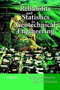 Cover: Reliability and Statistics in Geotechnical Engineering - Wiley
