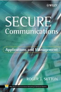 Enlarge image Cover: Secure Communications - Wiley