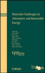 Cover: Materials Challenges in Alternative and Renewable Energy - Wiley