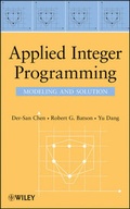 Cover: Applied Integer Programming - Wiley