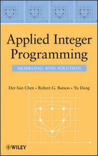 Enlarge image Cover: Applied Integer Programming - Wiley