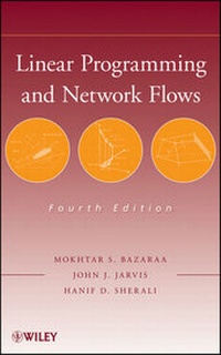 Enlarge image Cover: Linear Programming and Network Flows - Wiley