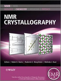 Enlarge image Cover: NMR Crystallography - Wiley