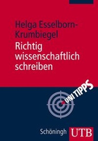 Abbildung von: Richtig wissenschaftlich schreiben - UTB