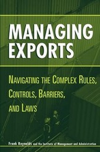 Enlarge image Cover: Managing Exports - Wiley