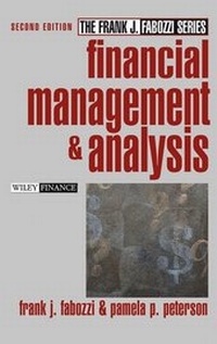 Enlarge image Cover: Financial Management and Analysis - Wiley