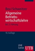 Cover: Allgemeine Betriebswirtschaftslehre - UTB
