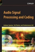 Cover: Audio Signal Processing and Coding - Wiley