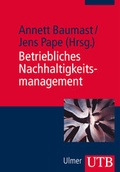 Cover: Betriebliches Nachhaltigkeitsmanagement - UTB