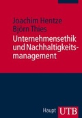 Cover: Unternehmensethik und Nachhaltigkeitsmanagement - UTB