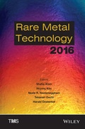 Cover: Rare Metal Technology 2016 - Wiley-TMS