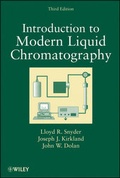 Cover: Introduction to Modern Liquid Chromatography - Wiley