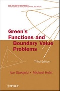 Cover: Green's Functions and Boundary Value Problems - Wiley