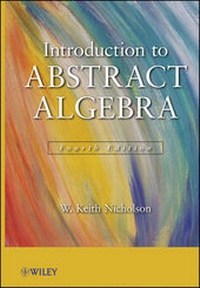 Abbildung von: Introduction to Abstract Algebra - Wiley
