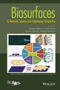 Cover: Biosurfaces - Wiley