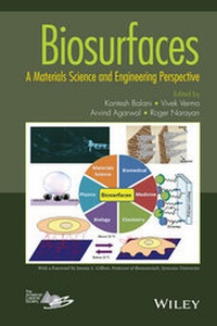 Enlarge image Cover: Biosurfaces - Wiley