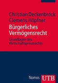 Cover: B&uuml;rgerliches Verm&ouml;gensrecht - UTB