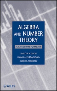 Abbildung von: Algebra and Number Theory - Wiley