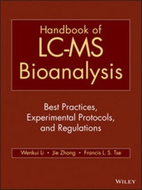 Enlarge image Cover: Handbook of LC-MS Bioanalysis - Wiley