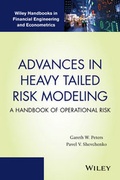 Cover: Advances in Heavy Tailed Risk Modeling - Wiley