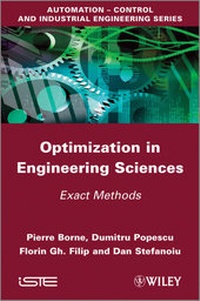 Enlarge image Cover: Optimization in Engineering Sciences - Wiley-ISTE